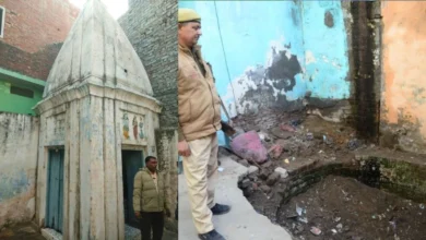 17 12 2024 temple found in sambhal