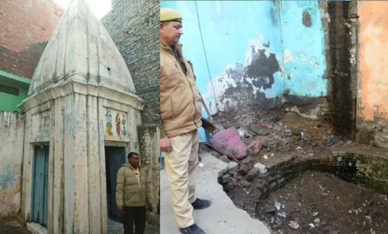 17 12 2024 temple found in sambhal