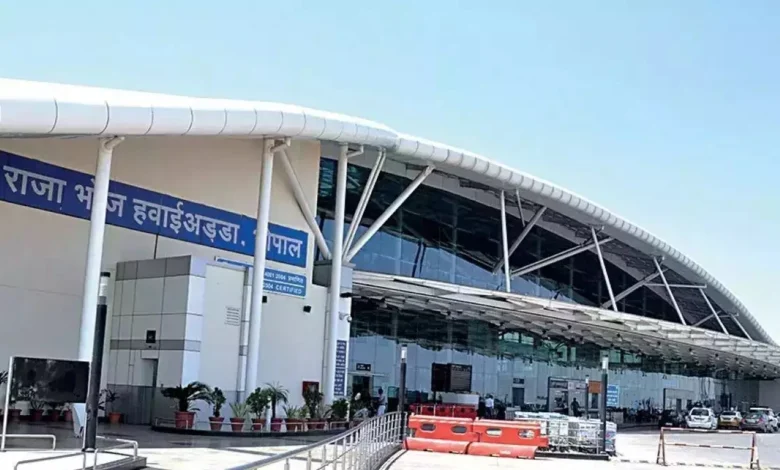 "भोपाल से हैदराबाद के लिए दूसरी उड़ान शुरू, 10 जनवरी से इंडिगो की नई सेवा" 1 28 12 2024 bhopal airport 28