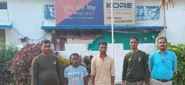 बीजापुर में बड़ी सफलता! सरपंच हत्याकांड में दो नक्सली गिरफ्तार 1 IMG 20241209 WA0019