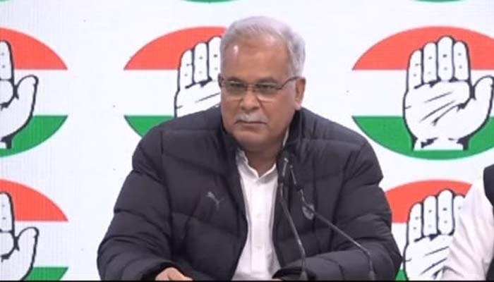Press conference of Bhupesh Baghel: भूपेश बघेल ने दिल्ली कांग्रेस भवन में की प्रेसवार्ता, बोले- कवासी लखमा ने विष्णु सरकार के भ्रष्टाचार को उजागर किया, इसलिए ED ने की कार्रवाई