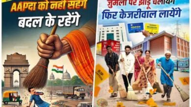 AAP VS BJP: आप नेताओं ने BJP को बताया, 'भारतीय गाली-गलौज पार्टी' aबताया, BJP नेता केजरीवाल को बोले  'आपदा-ए-आजम' 