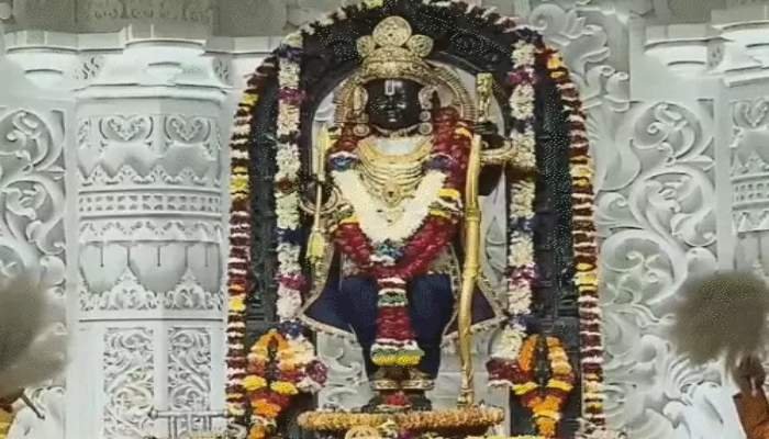 Ramlala PranPratishtha Anniversary : PM ने दी बधाई, योगी करेंगे महाआरती, 10 राज्यों से भक्त पहुंचे