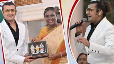 Sonu Nigam met President Draupadi Murmu