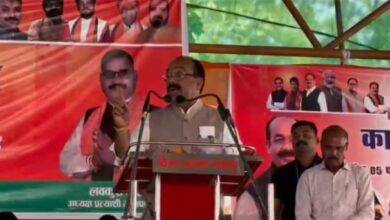 Municipal body elections: डिप्टी सीएम अरुण साव ने सभा को किया संबोधित, कहा- नहीं होगी पैसों की कमी