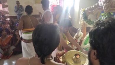 Brahmotsav program: ब्रह्मोत्सव कार्यक्रम में रोजाना विधि-विधान के साथ किया जा रहा पूजा-पाठ