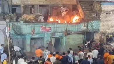 Fire in Bilaspur: भाजपा की विजय रैली के दौरान बारदाना गोदाम में लगी आग, बड़ा हादसा टला