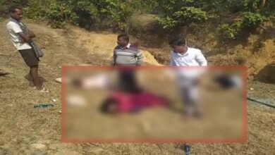 High speed havoc: बेकाबू स्विफ्ट कर रेलिंग तोड़कर गड्ढे में गिरी, 5 लोग घायल