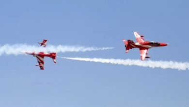 Aero India 2025: आसमान में अमेरिकी-रूसी और भारतीय फाइटर जेट्स ने भरी उड़ाने, सोशल मीडिया में फोटो हुई वायरल....