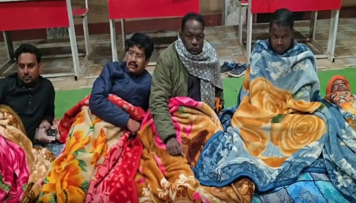 NAGRI NIKAY CHUNAV: स्ट्रांग रूम के बाहर कांग्रेसियों का पहरा, वीडियो हुआ वायरल.....