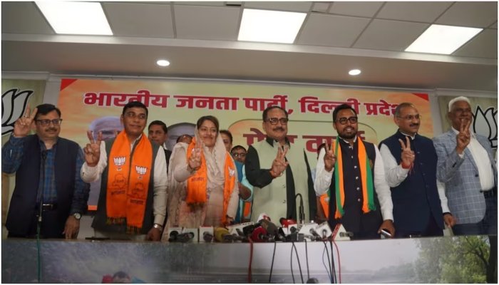 दिल्ली के नगर निगम में अब बीजेपी की नजर, तोड़फोड़ की राजनीति शुरू; AAP के तीन पार्षद अब BJP के 1 aap