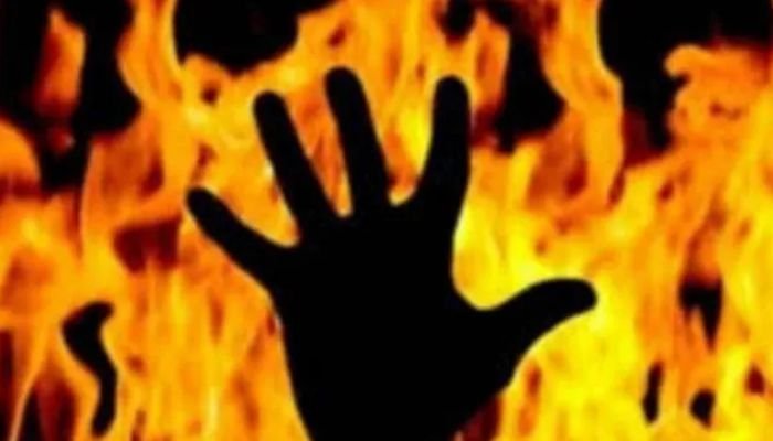 आग में झुलस कर गई दोनों की जान