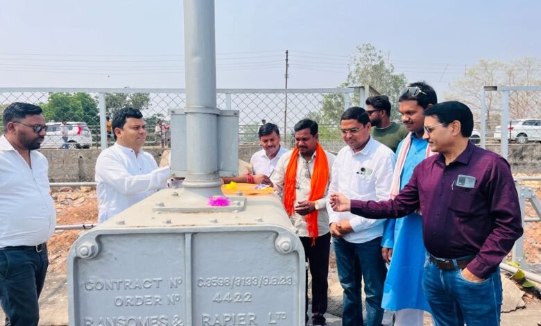 Water was released from Khuntaghat