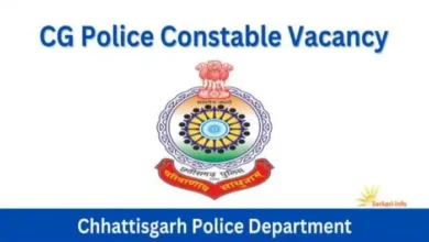 CG पुलिस कांस्टेबल भर्ती 2025