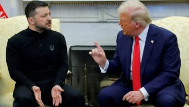 Trump-Zelensky Clash: बिना किसी डील के व्हाइट हाउस से निकले जेलेंस्की, यूरोपीय नेताओं का समर्थन मिला Trump-Zelensky Clash: Zelensky left the White House without any deal, got support from European leaders