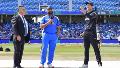 चैंपियंस ट्रॉफी 2025 का फाइनल: भारत और न्यूजीलैंड के बीच मुकाबला, न्यूजीलैंड ने टॉस जीतकर बैटिंग का लिया फैसला 9 चैंपियंस ट्रॉफी 2025 का फाइनल: भारत और न्यूजीलैंड के बीच मुकाबला, न्यूजीलैंड ने टॉस जीतकर बैटिंग का लिया फैसला