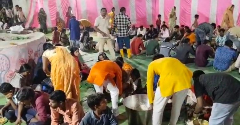 पंचमुखी हनुमान मंदिर में भव्य पूजन और भंडारे का आयोजन 1 IMG 20250413 113016