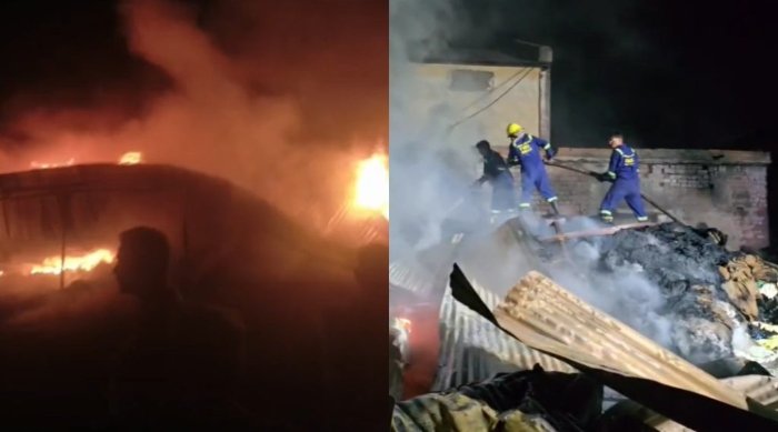 Fire in Rice Mill: राइस मिल में भीषण आग, लाखों का बारदाना जलकर खाक 1 राइस मिल में भीषण आग, लाखों का बारदाना जलकर खाक