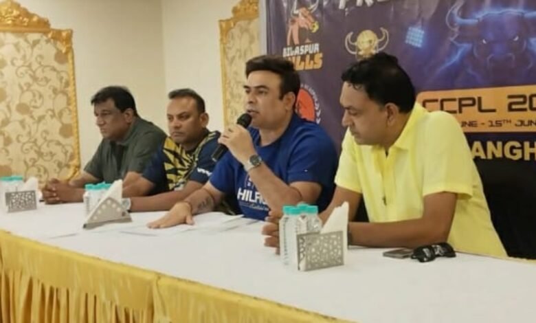 छत्तीसगढ़ क्रिकेट प्रीमियर लीग का महासंग्राम 3 जून से, 6 टीमों के बीच होगा महामुकाबला