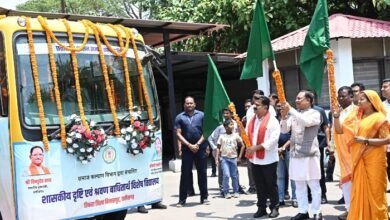 CM साय ने साय ने दृष्टि और श्रवण बाधित बच्चों के लिए निःशुल्क बस सुविधा का किया शुभारंभ
