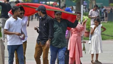 दिल्ली में गर्मी का अहसास: तापमान 48.5 डिग्री सेल्सियस तक पहुंचा