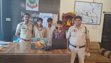 चोरी के तीन अलग-अलग मामले में 3 आरोपी गिरफ्तार, 1.88 लाख से ज्यादा का सामान बरामद