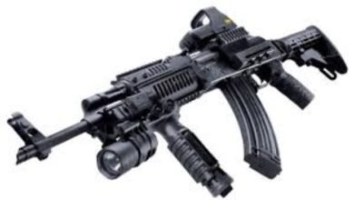INS निस्तार, मिसाइल टेस्ट और AK-203 'शेर' राइफल: भारत की रक्षा शक्ति में तिहरी छलांग 10 AK-203 'शेर' राइफल