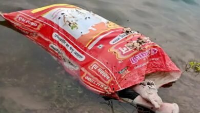 रायपुर, बोरी में लाश, पत्थर खदान, पानी में तैरती लाश, Raipur, Dead body in sack, Stone quarry, Dead body floating in water, Rakhi police station area, Bendri village, Unknown body, राखी थाना क्षेत्र, बेंद्री गांव, अज्ञात शव,