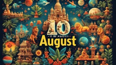 10 August India and world