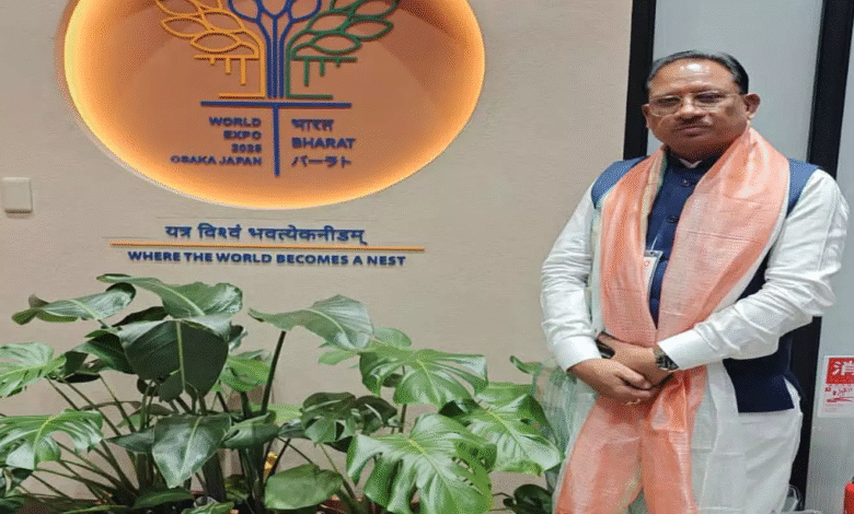 वर्ल्ड एक्सपो 2025 में चमका छत्तीसगढ़, सीएम विष्णु देव साय ने किया पैवेलियन का अवलोकन 1 IMG 1634