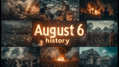 Important events on August 6