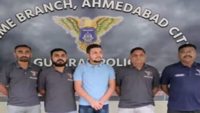 Gujarat Syrian national arrested, Ahmedabad Crime Branch Ali Meghat al-Azhar, Gaza Victim Fund Scam Luxury Lifestyle Funding, Syrian national absconding, NIA and ATS investigation Reconnaissance suspected in Ahmedabad, Entry to India from Abu Dhabi, Fund Raising from Mosques, Dollars and Indian cash recovered,