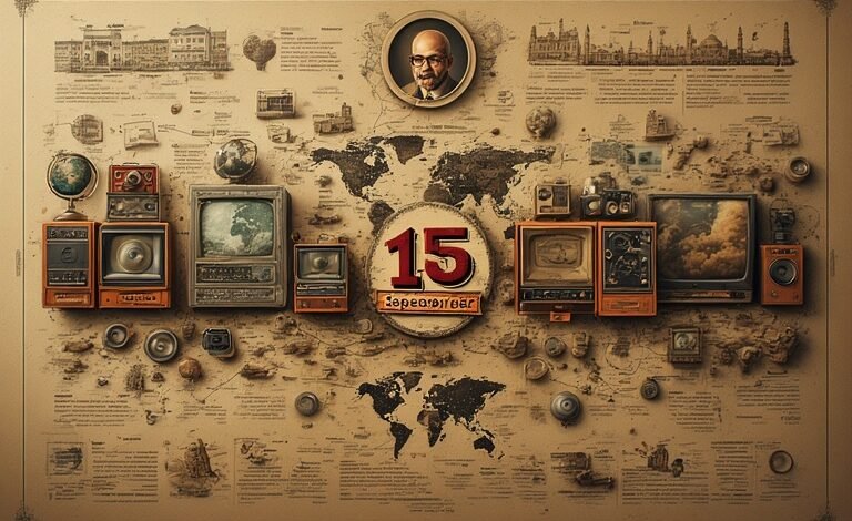 15 September history: 15 सितंबर का इतिहास, देश और दुनिया का आज का इतिहास 1 15 September history