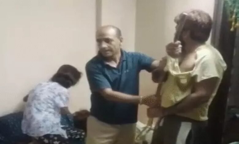 Jaipur murder, Kardhani area, mother murdered, son beats mother, domestic dispute, Santosh dies, accused Naveen Singh, Delhi Police constable father, drug addiction, head injury, police arrest, postmortem report,