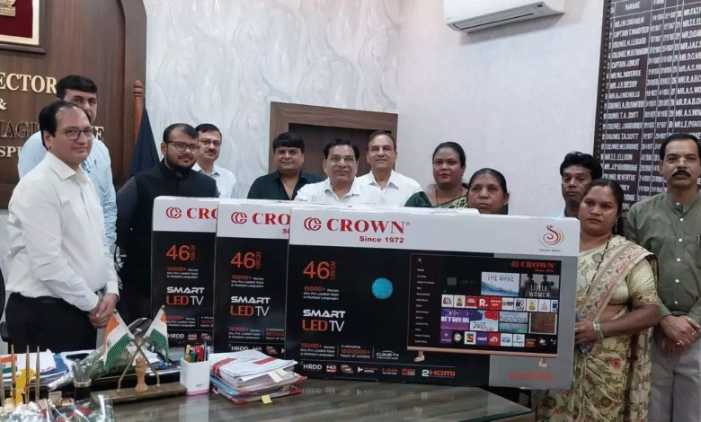 बिलासपुर के स्कूलों में डिजिटल शिक्षा की पहल, 1100 सरकारी विद्यालयों को मिलेंगे स्मार्ट टीवी 1 IMG 3760