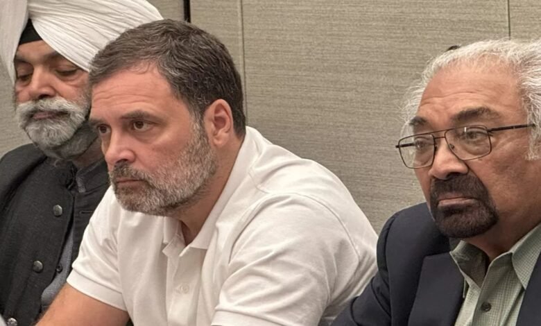 राहुल गांधी विदेश यात्रा, सैम पित्रोदा, इंडियन ओवरसीज कांग्रेस, कांग्रेस विदेश नीति, भाजपा हमला, पी. चिदंबरम, कोलंबिया दौरा, राहुल गांधी बयान,Rahul Gandhi foreign trip, Sam Pitroda, Indian Overseas Congress, Congress foreign policy, BJP attack, P. Chidambaram, Colombia visit, Rahul Gandhi statement,