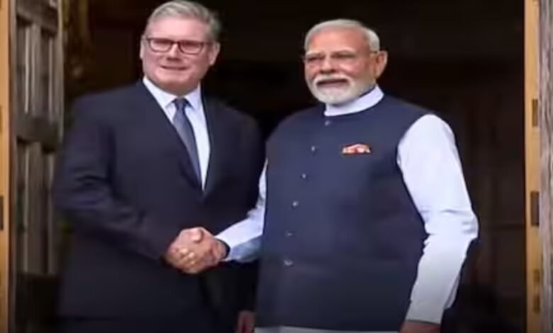 India-UK relations, Keir Starmer's visit to India, free trade agreement, PM Modi meeting, British Prime Minister, trade agreement, US-India tariff dispute, Global Fintech Fest 2025, CEO Forum Mumbai,