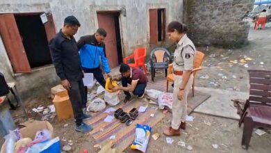 Diwali, tent, gambling, gamblers, Bemetara, Nawagarh, police, raid, cash, seized, SDOP Kaushalya Sahu, playing cards, mobile, bike, illegal activity, strict action, festival, crackdown, monitoring, law enforcement, fines, apprehension, tip-off, crackdown, 22 spots, 236 people, illegal gambling, festive vigilance
