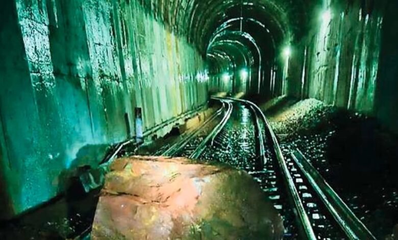 Montha Cyclone, Bastar Rain, Landslide Araku Valley, KK Line, Train Cancellation, Indian Railways, Kirandul-Kottavalasa, Koraput Railway, Odisha Weather, Andhra Cyclone, Bastar Agriculture Damage, IMD Alert