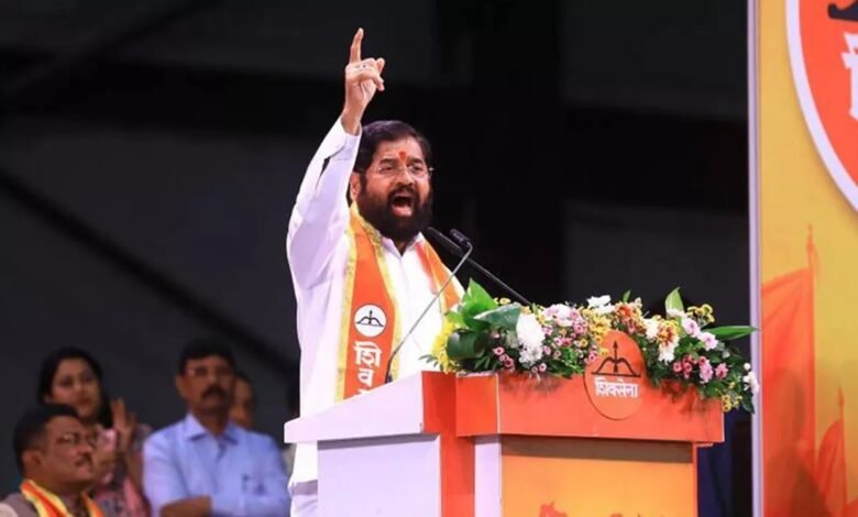 Eknath Shinde, flood-affected farmers, Shiv Sena Dussehra rally, responsibility for daughters' marriage, Uddhav Thackeray, Shiv Sena (UBT), Maharashtra floods, PM Modi, Article 370,