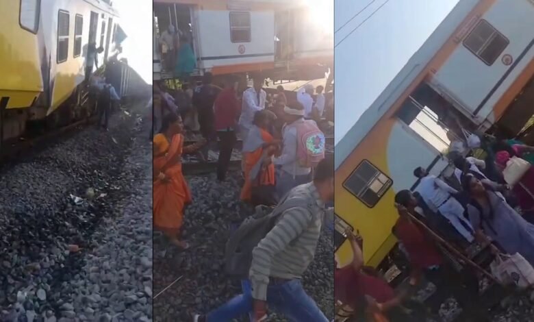 First Video Of The Train Accident