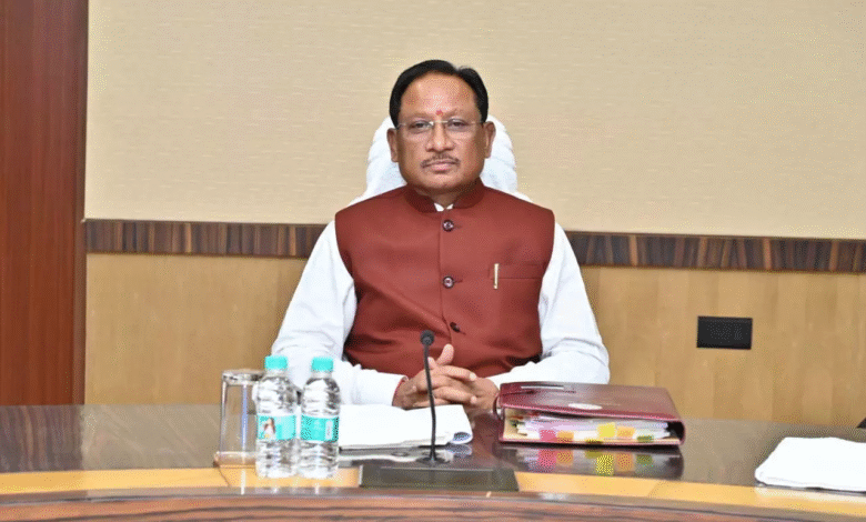 मुख्यमंत्री साय की अध्यक्षता में कैबिनेट बैठक शुरू, धान खरीदी से लेकर बिजली बिल योजना तक कई अहम मुद्दों पर चर्चा 1 Vishnudev Sai, Bastar visit, Bilaspur visit, CM schedule, Tribal Pride Day, Commissioner Office inauguration, Statue unveiling, Swadeshi Mela, Raut Nacha Festival, Freedom fighters honor,