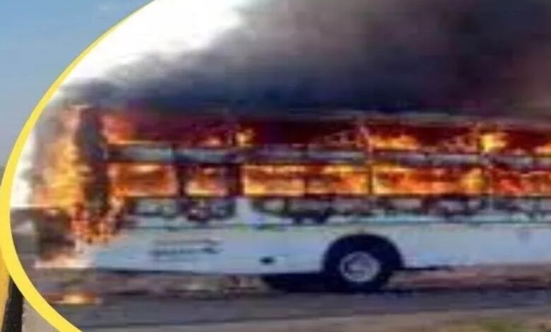 us Body Code, RTO, bus fire safety, Nitin Gadkari, road transport ministry, FDSS, emergency exit, fire extinguisher, passenger safety, transport rules, vehicle registration,