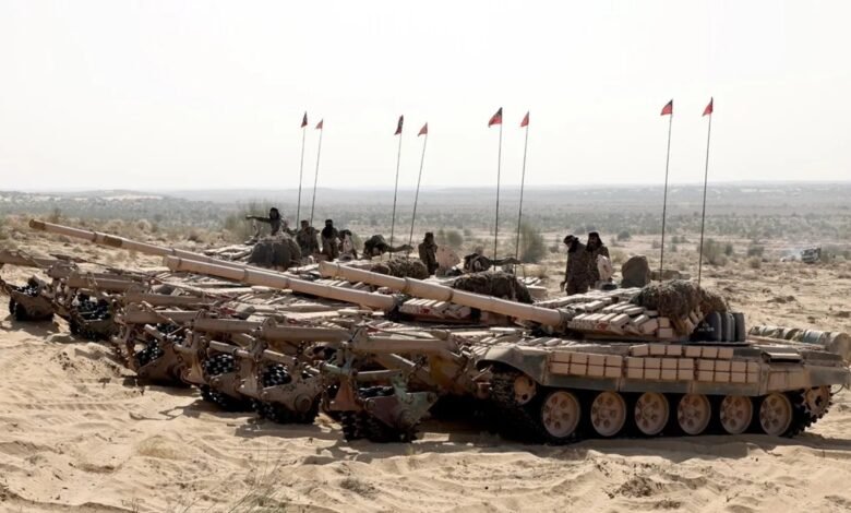 Trishul exercise, Indian Army, Indian Air Force, Indian Navy, Rajasthan desert, Kutch Gujarat, military drill, joint operations, future warfare, Rudra Brigade, Lt Gen Dheeraj Seth, cyber warfare, drone technology, air cover, Sudarshan Chakra Corps,