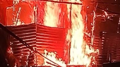 Bilaspur fire, Brihaspati market, fruit warehouse fire, Civil Lines police, property loss, suspected arson, night fire incident, Chhattisgarh news, fire investigation,