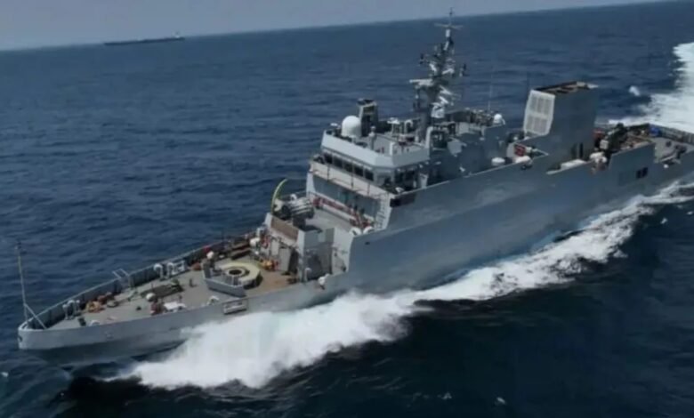 Navy, Mahe Warship, Indigenous Technology, Anti-Submarine Warfare, Shallow Water Craft, Commissioning Ceremony, Naval Dockyard Mumbai, Western Naval Command, General Upendra Dwivedi, Krishna Swaminathan, Cochin Shipyard Limited, Silent Hunter, Coastal Patrol, Submarine Detection, Maritime Security, Indigenous Components, Advanced Sonar, Torpedoes, Anti-Submarine Missiles, Stealth Capability, Diesel Engine Waterjet, Malabar Coast, Urumi Symbol,