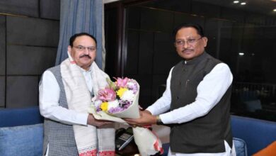 Chief Minister Vishnu Dev Sai, JP Nadda, Health Minister, Delhi Meeting, Healthcare Facilities, Medical Infrastructure, Chhattisgarh Health, Rural Healthcare, Government Collaboration,