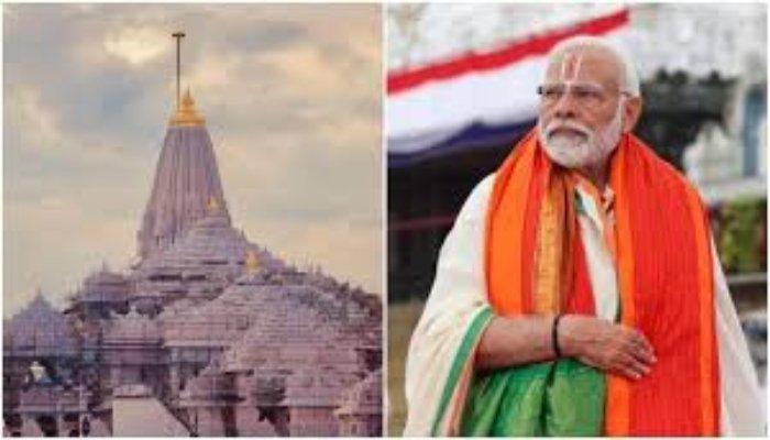अयोध्या में पीएम मोदी का भव्य रोड शो, राम मंदिर के शिखर पर फहराया जाएगा भगवा ध्वज 1 image 8 7