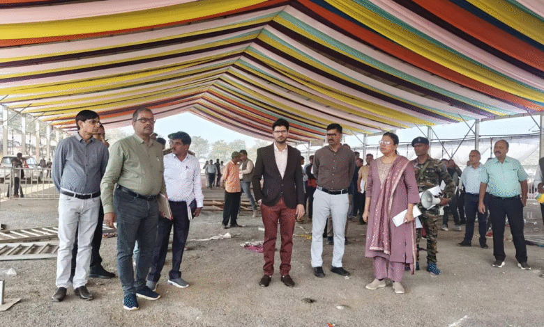 CM विष्णु देव साय के दौरे से पहले तैयारी तेज, कलेक्टर ने सुहेला में व्यवस्था का लिया जायजा 1 IMG 5941