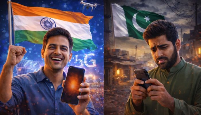भारत 5G में आगे, पाकिस्तान अब भी 4G पर 'तरस' रहा 1 5G